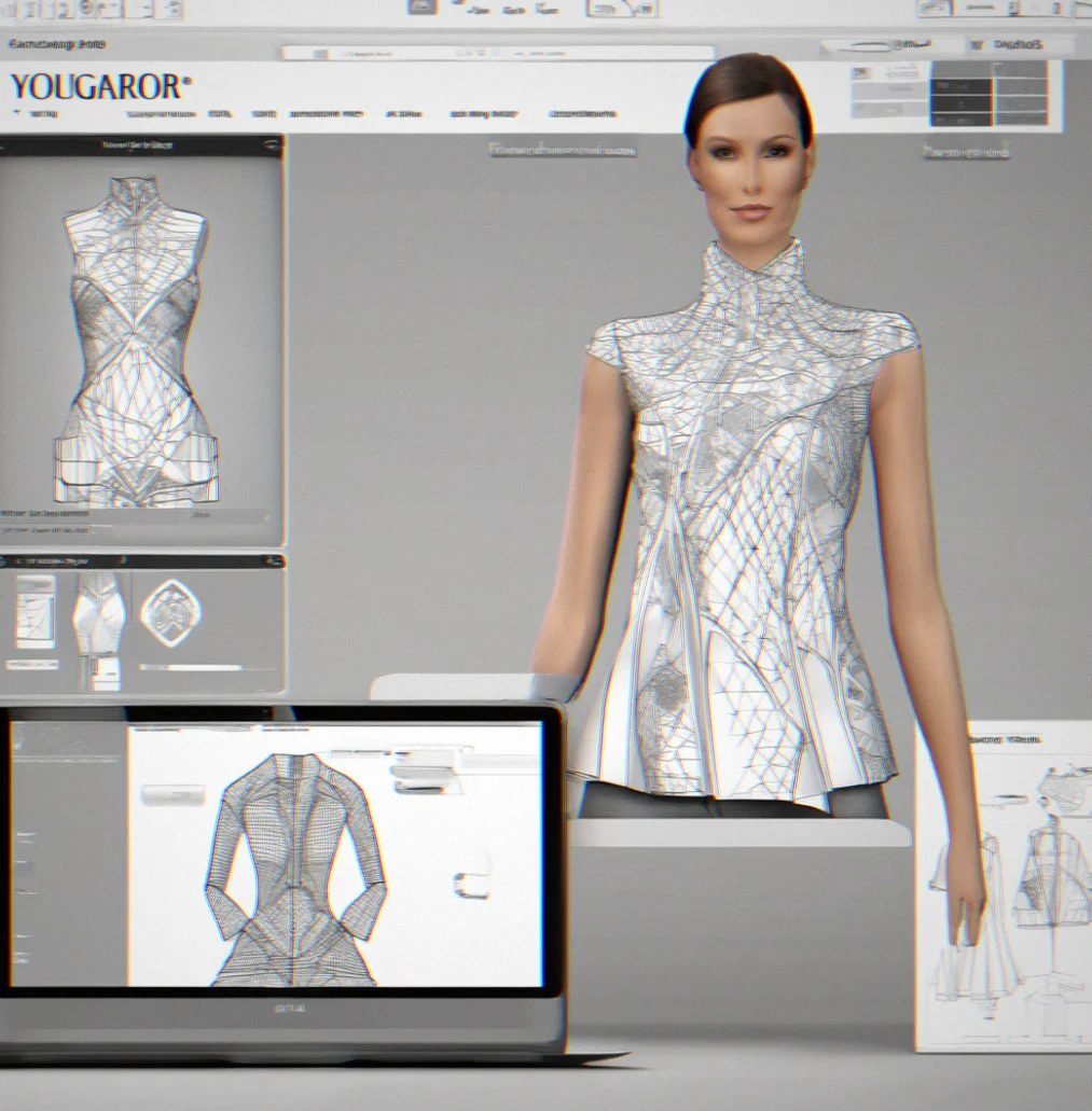 3D garment configurator for luxury fashion. Lets you customize colors and see material textures as you build.