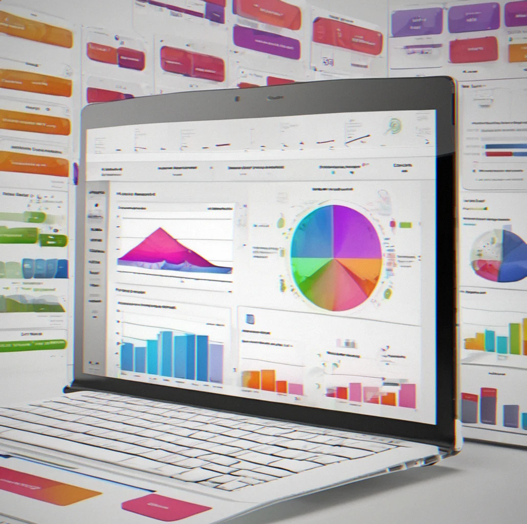 Real-time portfolio dashboard with 3D heat map visualization showing gains and losses as color-coded density layers